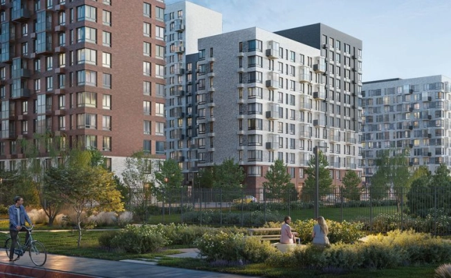 Купить однокомнатную квартиру в новостройках на улице Проектируемый проезд № 6415 в Москве. Вариант № 7223534, 3, площадь - квм, цена 8889459 рублей