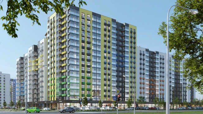 Купить однокомнатную квартиру в ЖК Жилой комплекс "Радужные дворы" в Пензенской области. Вариант № 1659015, 1, площадь -  квм, цена 3307920 рублей