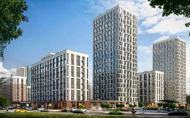 Купить квартиру в ЖК Бунинские кварталы в Москве. Вариант № 524511, 5, площадь - квм, цена 7830821.0000 рублей