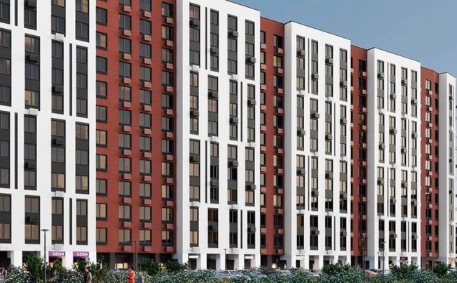 Купить двухкомнатную квартиру у метро Девяткино в Ленинградской области. Вариант № 8780530, 1, площадь -  квм, цена 8780382 рублей