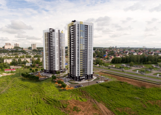 Купить трехкомнатную квартиру в ЖК Покровский в Ижевске. Вариант № 61247, 1, площадь -  квм, цена 5510540 рублей