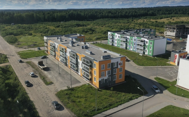 Купить однокомнатную квартиру на улице Цветочная в Ленинградской области. Вариант № 7204134, 2, площадь -  квм, цена 8763400 рублей