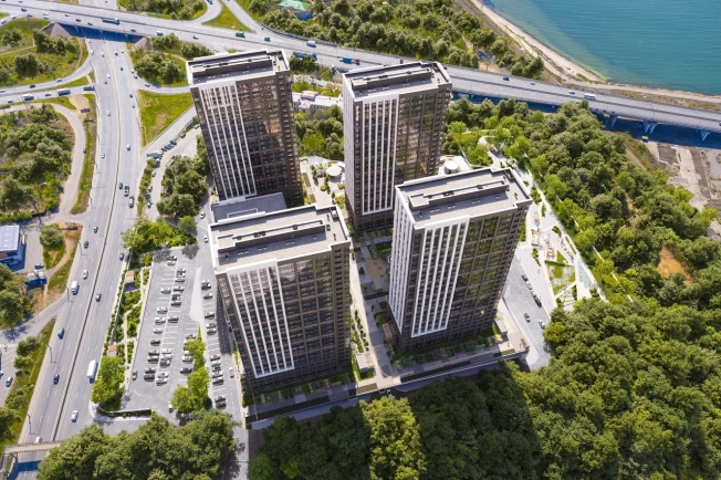 Купить двухкомнатную квартиру в новостройках в Приморском крае. Вариант № 4824489, 32, площадь - квм, цена 15673408 рублей