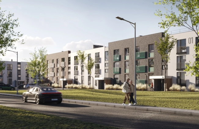 Купить квартиру в новостройках на улице Горького в Калининграде. Вариант № 103261, 2, площадь -  квм, цена 5990250 рублей