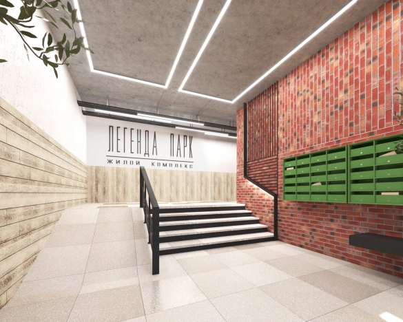 Купить двухкомнатную квартиру в ЖК Легенда Парк в Воронеже. Вариант № 79489, 9, площадь -  квм, цена 7276500 рублей