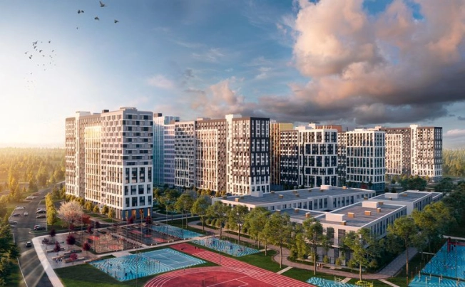 Купить трехкомнатную квартиру в ЖК Новый Зеленоград в Московской области. Вариант № 98792, 8, площадь - квм, цена 12158908 рублей