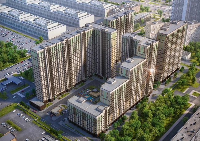 Купить однокомнатную квартиру в районе Ярославский в Москве. Вариант № 9646373, 2, площадь -  квм, цена 20890394 рублей