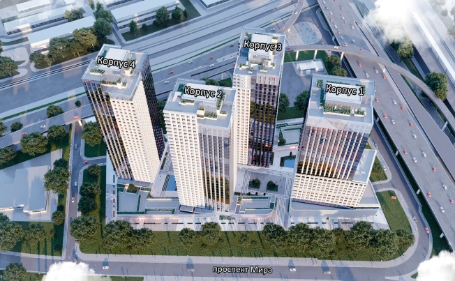 Купить квартиру на улице проспект Мира в Москве. Вариант № 1157063, 8, площадь - квм, цена 28182000.0000 рублей