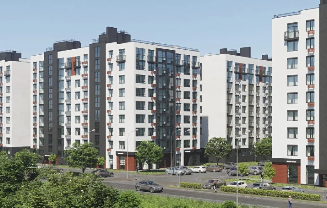 Купить квартиру в новостройках в Калининграде. Вариант № 104432, 3, площадь -  квм, цена 3410000 рублей