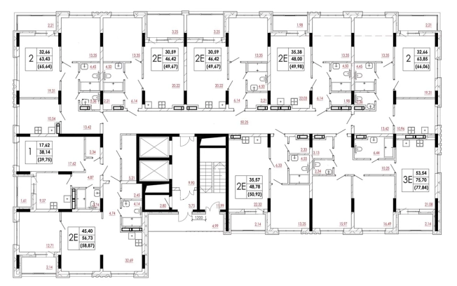 Купить квартиру в новостройках в ЖК L- град в Воронеже. Вариант № 88056, 20, площадь -  квм, цена 6237350 рублей