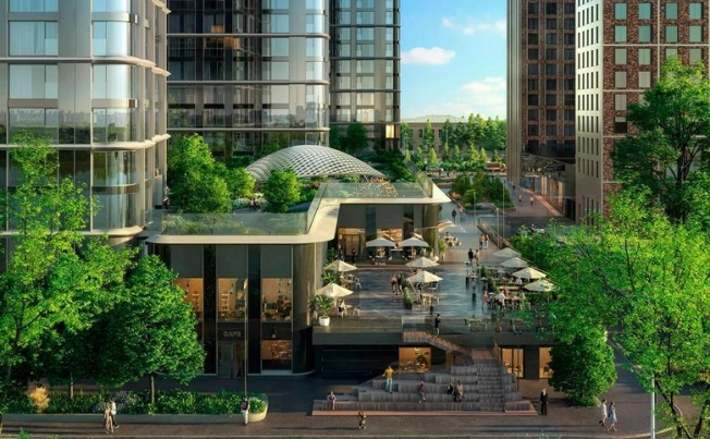 Купить двухкомнатную квартиру в ЖК City Bay в Москве. Вариант № 79416, 7, площадь -  квм, цена 32523136 рублей