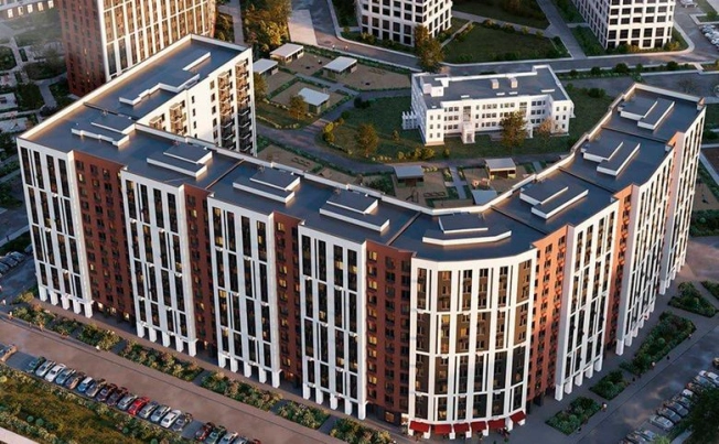 Купить двухкомнатную квартиру у метро Девяткино в Ленинградской области. Вариант № 8780530, 2, площадь -  квм, цена 8780382 рублей