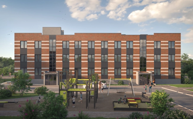 Купить однокомнатную квартиру на улице Цветочная в Ленинградской области. Вариант № 7204134, 4, площадь -  квм, цена 8763400 рублей