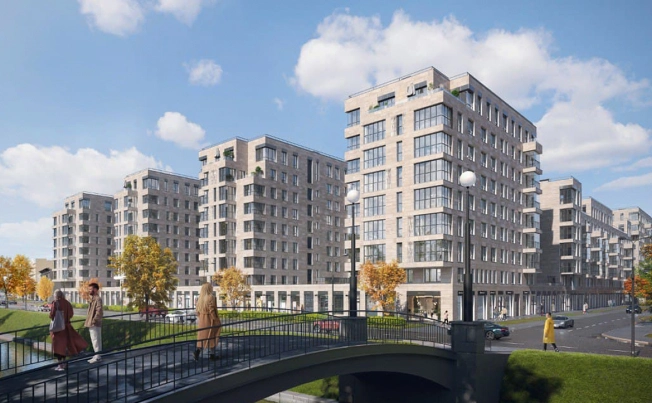 Купить двухкомнатную квартиру у метро Чёрная речка в Санкт-Петербурге. Вариант № 7851668, 4, площадь -  квм, цена 31816560 рублей