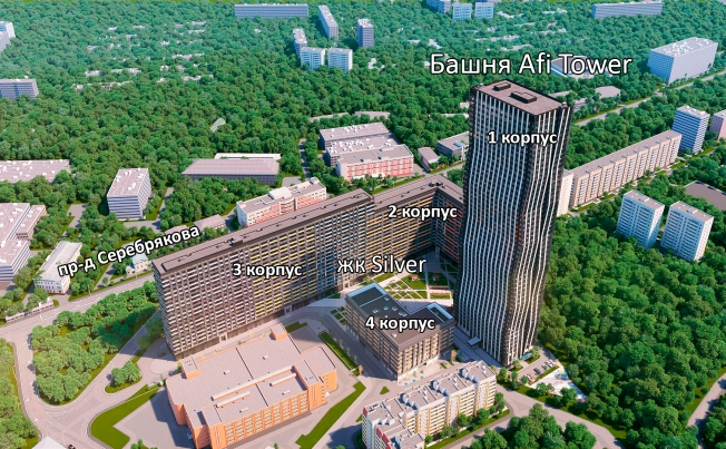 Купить квартиру на улице проезд Серебрякова в Москве. Вариант № 1408585, 8, площадь - квм, цена 22937728.0000 рублей