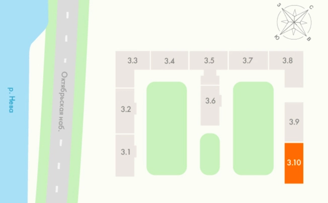 Купить Студию в Санкт-Петербурге. Вариант № 8115428, 4, площадь -  квм, цена 5200000 рублей