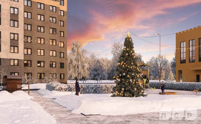 Купить однокомнатную квартиру в новостройках в ЖК Цветной город в Санкт-Петербурге. Вариант № 8093175, 2, площадь -  квм, цена 5679543 рублей