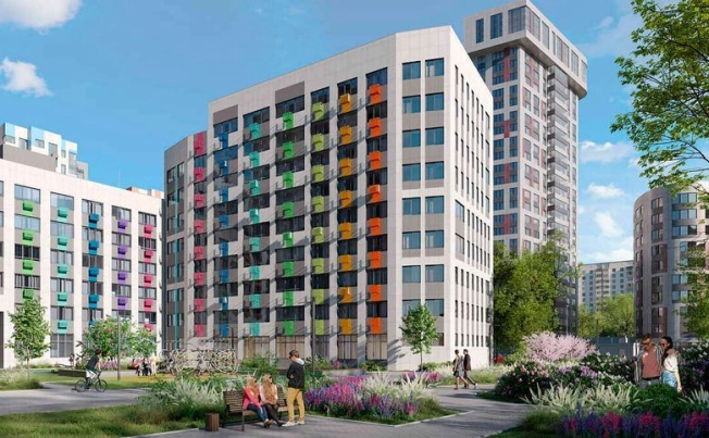 Купить двухкомнатную квартиру в ЖК Планерный квартал в Химках. Вариант № 86205, 6, площадь -  квм, цена 19691984 рублей