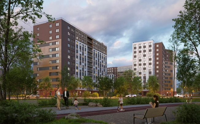 . Вариант № 8225541, 4, площадь - 25.43 квм, цена 4601668 рублей