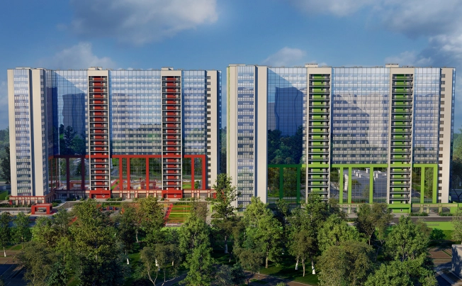 . Вариант № 65799, 5, площадь - 33.1 квм, цена 6912220 рублей