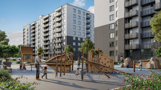 Купить трехкомнатную квартиру на улице Весенняя в Калининграде. Вариант № 76794, 6, площадь -  квм, цена 8167500 рублей