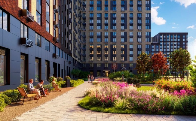 Купить однокомнатную квартиру в новостройках на улице Проектируемый проезд № 6415 в Москве. Вариант № 157377, 3, площадь - квм, цена 6783465 рублей