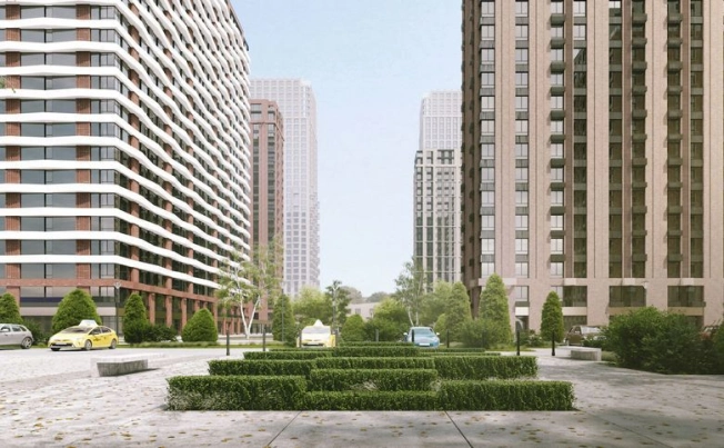 Купить однокомнатную квартиру в новостройках на улице Проектируемый проезд № 6415 в Москве. Вариант № 2172194, 2, площадь - квм, цена 19292948 рублей