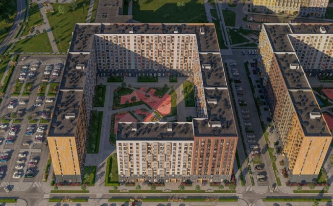 Купить однокомнатную квартиру в новостройках на улице Проектируемый проезд № 6415 в Москве. Вариант № 104769, 2, площадь - квм, цена 7237825 рублей