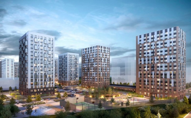 Купить однокомнатную квартиру в новостройках в Видном. Вариант № 101263, 8, площадь -  квм, цена 9327988 рублей