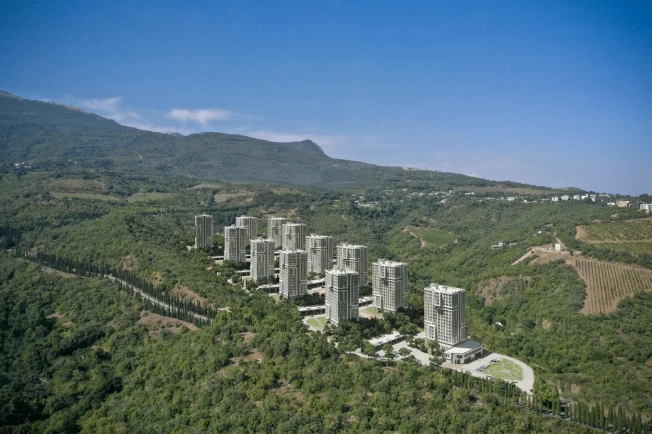 Купить однокомнатную квартиру в Республике Крым. Вариант № 9002642, 2, площадь -  квм, цена 8259107 рублей