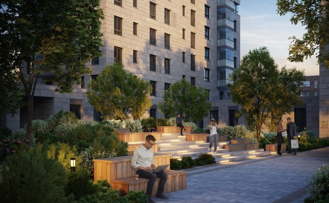 Купить двухкомнатную квартиру у метро Чёрная речка в Санкт-Петербурге. Вариант № 7851668, 2, площадь -  квм, цена 31816560 рублей