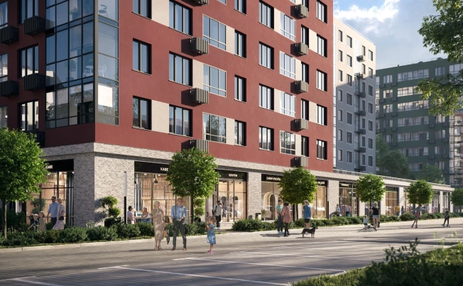 Купить квартиру в ЖК А101 Лаголово в Ленинградской области. Вариант № 8924313, 2, площадь -  квм, цена 9231984 рублей