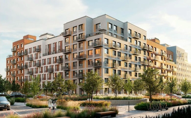 Купить двухкомнатную квартиру в ЖК Первый квартал. Вторая очередь в Московской области. Вариант № 8587070, 5, площадь -  квм, цена 16250000 рублей