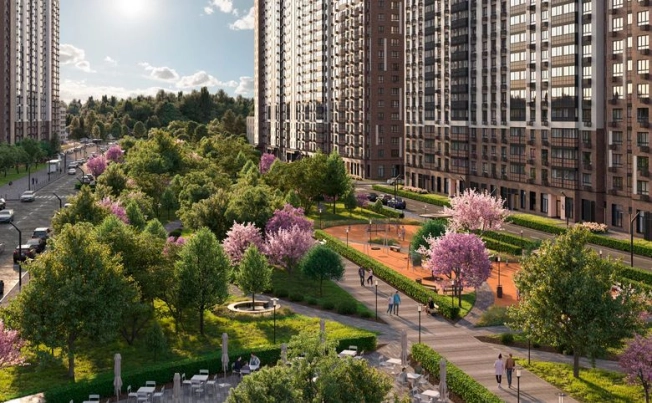 Купить однокомнатную квартиру в ЖК 1-й Южный в Видном. Вариант № 9801474, 8, площадь -  квм, цена 12704110 рублей