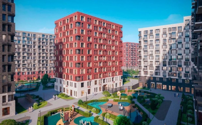 Купить однокомнатную квартиру в новостройках на улице Проектируемый проезд № 6415 в Москве. Вариант № 2533871, 6, площадь - квм, цена 5908936 рублей