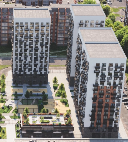 Купить Студию в ЖК Жилой комплекс "Арбери" в Пензе. Вариант № 418792, 1, площадь - квм, цена 4204800 рублей