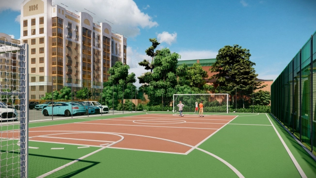 Купить однокомнатную квартиру на улице Школьная в Калужской области. Вариант № 77857, 7, площадь -  квм, цена 5264450 рублей