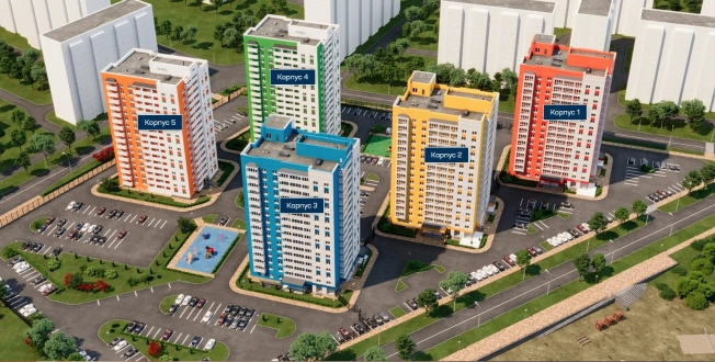 Купить двухкомнатную квартиру на улице Шестакова в Калужской области. Вариант № 76552, 6, площадь - квм, цена 5352360 рублей