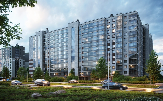 Купить Студию в ЖК Аквилон All in 3.0 в Санкт-Петербурге. Вариант № 6216583, 4, площадь -  квм, цена 6976490 рублей