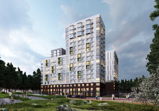 Купить однокомнатную квартиру в новостройках в ЖК Утро на Репина в Ижевске. Вариант № 70876, 1, площадь -  квм, цена 3329000 рублей