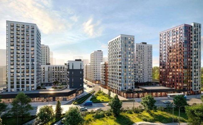 Купить квартиру в ЖК Бунинские кварталы в Москве. Вариант № 524511, 1, площадь - квм, цена 7830821.0000 рублей