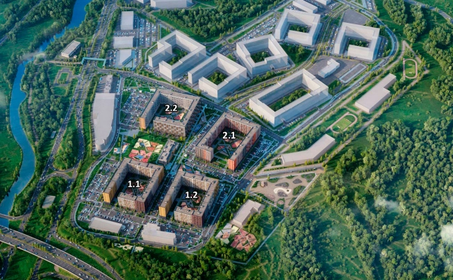 Купить однокомнатную квартиру в новостройках на улице Проектируемый проезд № 6415 в Москве. Вариант № 104769, 8, площадь - квм, цена 7237825 рублей