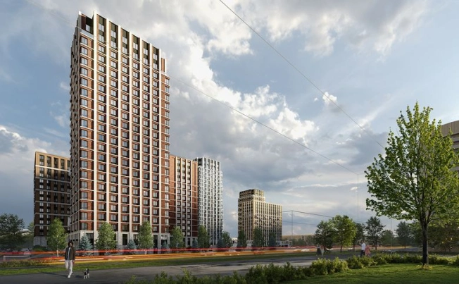 Купить двухкомнатную квартиру в ЖК Струны в Санкт-Петербурге. Вариант № 8099808, 4, площадь -  квм, цена 18769304 рублей