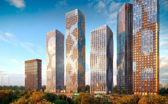 Купить квартиру в ЖК Level Мичуринский в Москве. Вариант № 202988, 4, площадь - квм, цена 24828305 рублей