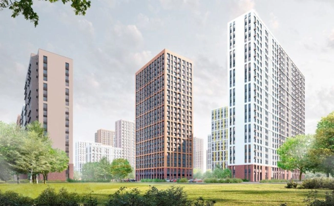 Купить квартиру в ЖК Лучи в Москве. Вариант № 6911467, 1, площадь - квм, цена 14490000 рублей