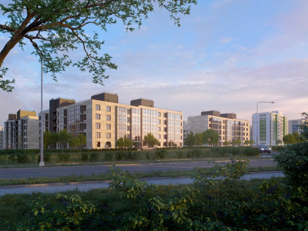 Купить трехкомнатную квартиру в ЖК Балтийский в Тульской области. Вариант № 71011, 5, площадь -  квм, цена 6329000 рублей