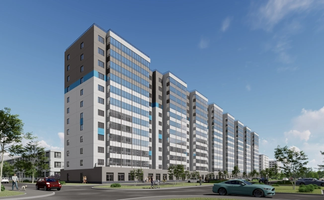 Купить однокомнатную квартиру в ЖК Меридиан.Шушары в Санкт-Петербурге. Вариант № 6887731, 9, площадь -  квм, цена 7195070 рублей