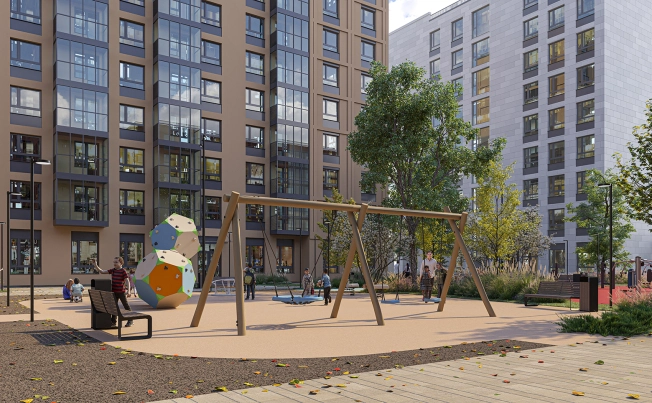 Купить двухкомнатную квартиру в новостройках у метро Звёздная в Санкт-Петербурге. Вариант № 6673024, 7, площадь -  квм, цена 7231000 рублей