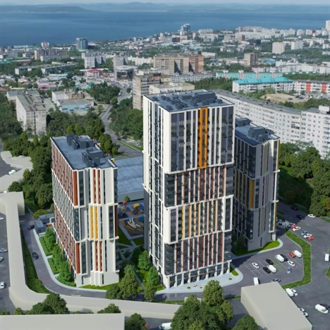 Купить трехкомнатную квартиру в ЖК Футурист в Владивостоке. Вариант № 1140697, 3, площадь -  квм, цена 13606250 рублей