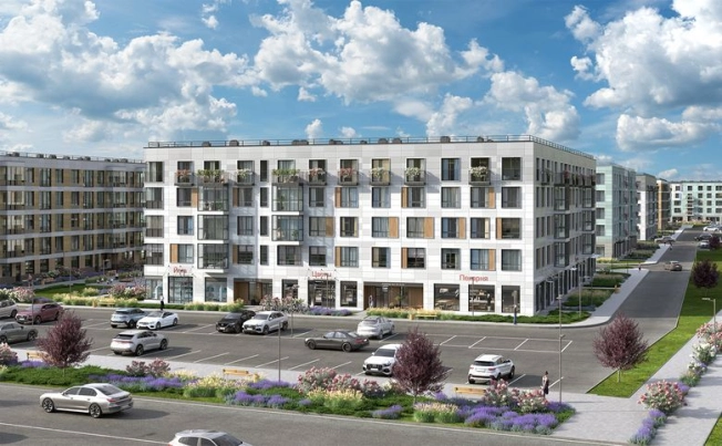 Купить двухкомнатную квартиру в ЖК PlUS Пулковский в Санкт-Петербурге. Вариант № 5584637, 8, площадь -  квм, цена 12229061 рублей